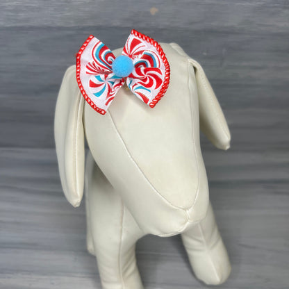 Vintage Christmas Candy - Topsy Turvy - 12 Medium Bows