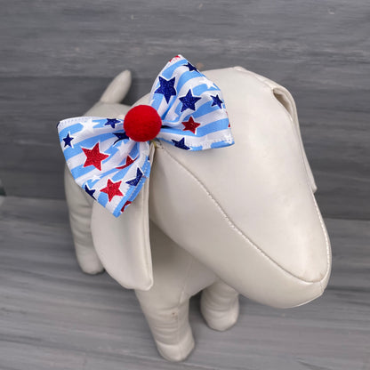 Stars and Stripes - Over The Top - 8 Large Bows