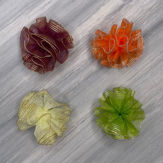Fall Bling Bows - 8 Large Bows