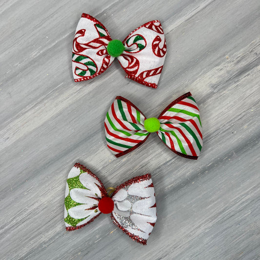 Holly Jolly - Over the Top - 8 Large Bows