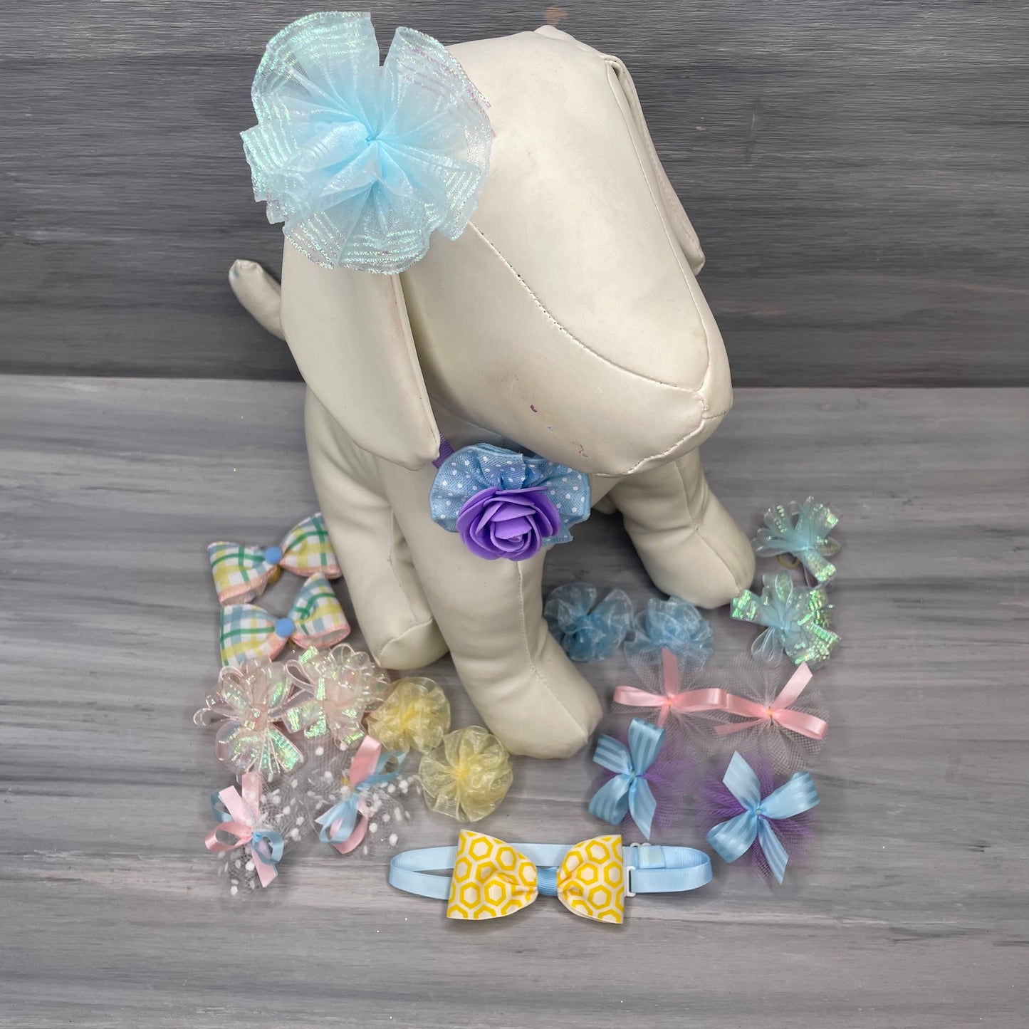 Pastel Plaid- Medium- 19 Piece Assortment