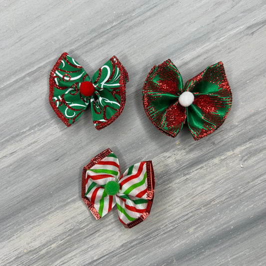 Merry and Bright - Topsy Turvy - 12 Medium Bows