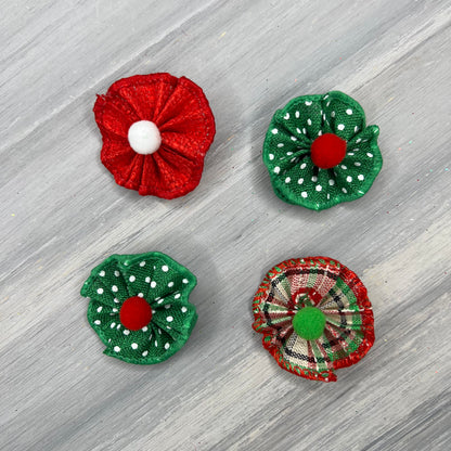 Happy Holidays - Tiny Tedi - 24 Tiny Bows