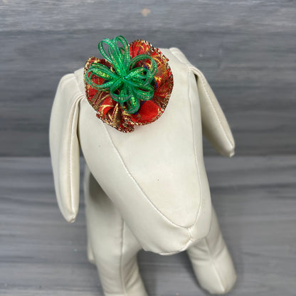 Christmas Glitz - Tedi Bows - 12 Medium Bows