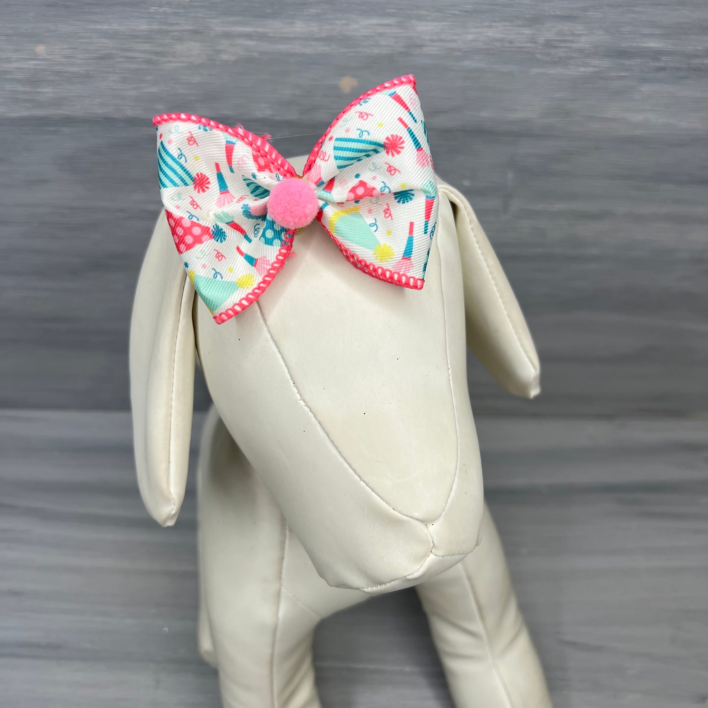 Pink Party - Over the Top - 8 Large Bows