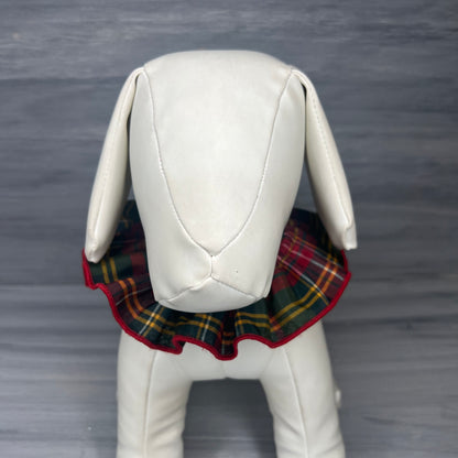 Christmas Plaid - 3 Fancy Frills - Small