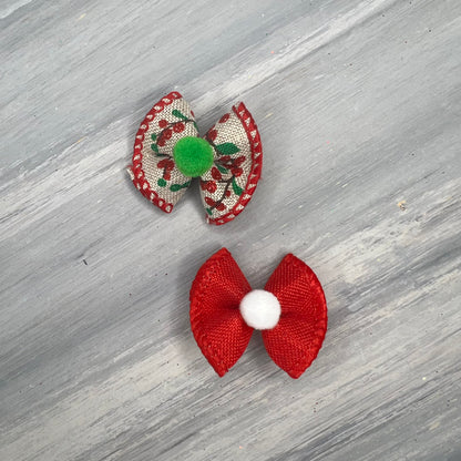 Holly - Tiny Topsy Turvy - 24 Tiny Bows