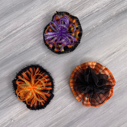 Halloweentown - Tedi Bows - 12 Medium Bows