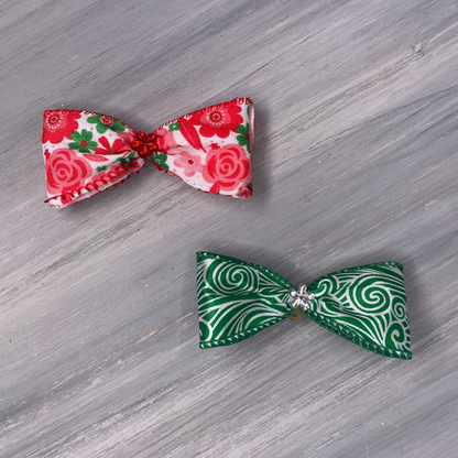 Rosy Twirl - Classic - 8 Medium Bows