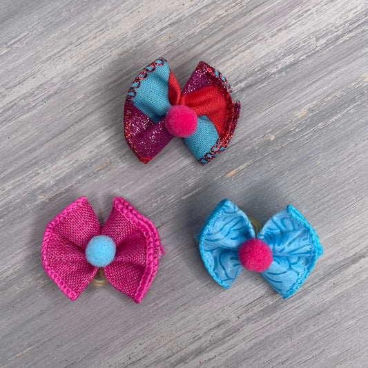 Razzle Dazzle - Tiny Topsy Turvy - 24 Tiny Bows