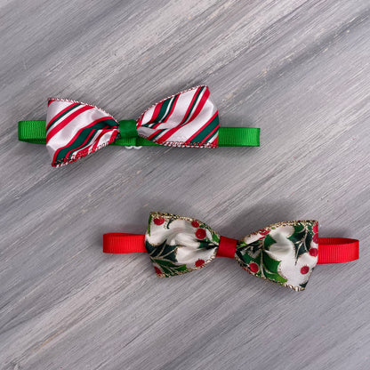 Holly Jolly - 8 Adjustable Bow Tie Neckwear