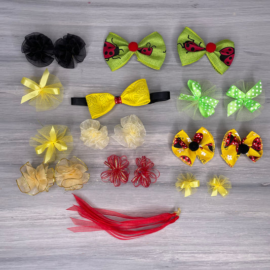 Ladybugs Collection - Medium- 21 Piece Assortment