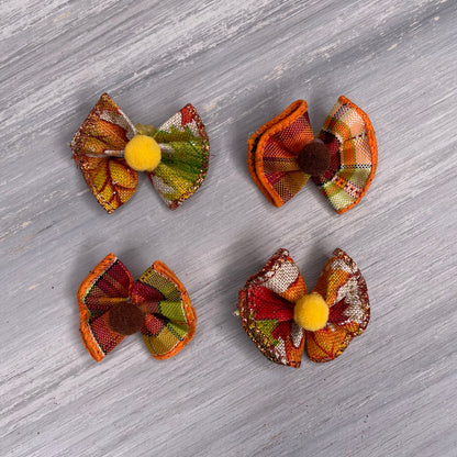 Falling Leaves - Tiny Topsy Turvy - 24 Tiny Bows