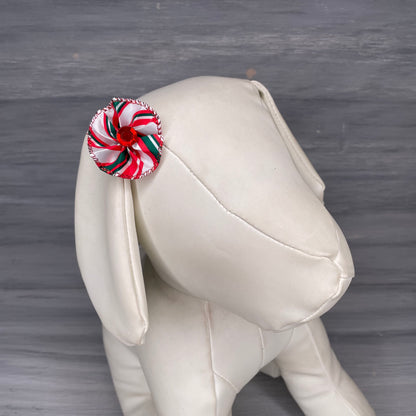 Swirly Sleigh Ride - Tiny Tedi - 24 Tiny Bows