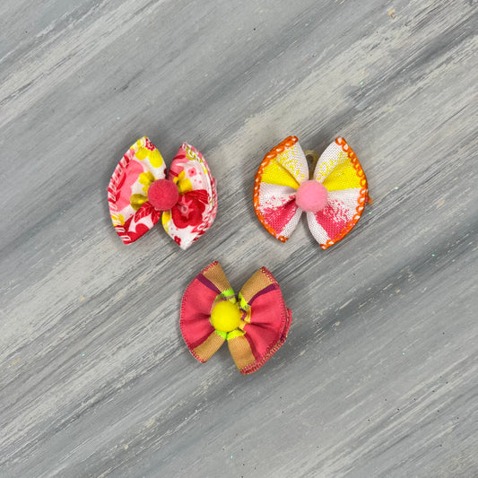 Sherbert - Tiny Topsy Turvy - 24 Small Bows