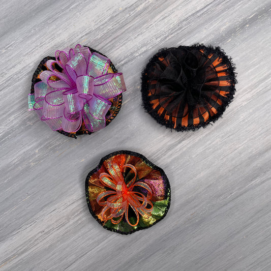 Haunted Halloween - Tedi Bows - 12 Medium Bows