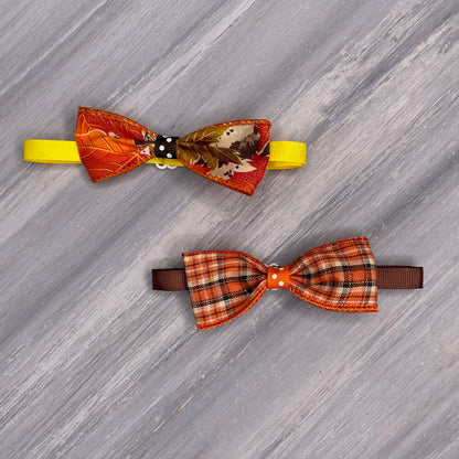 Leafy - 8 Adjustable Bow Tie Neckwear