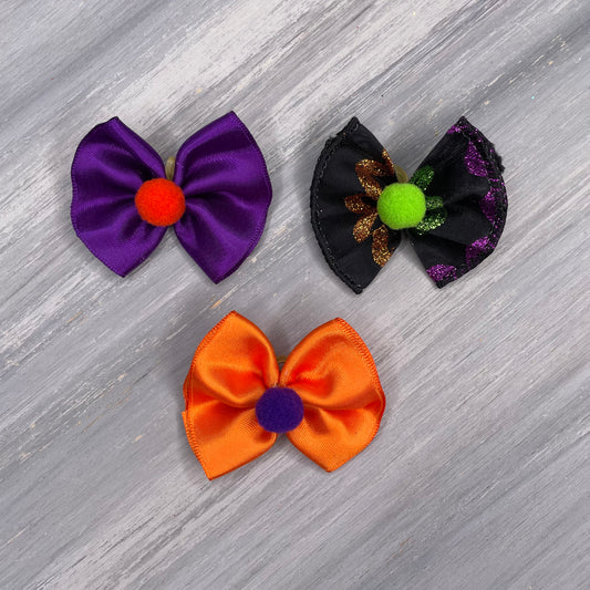 Funky Halloween  - Topsy Turvy - 12 Medium Bows