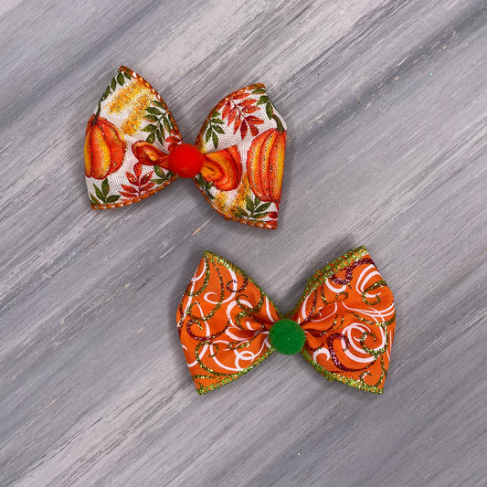 Autumn Glitz - Over the Top - 8 Large Bows