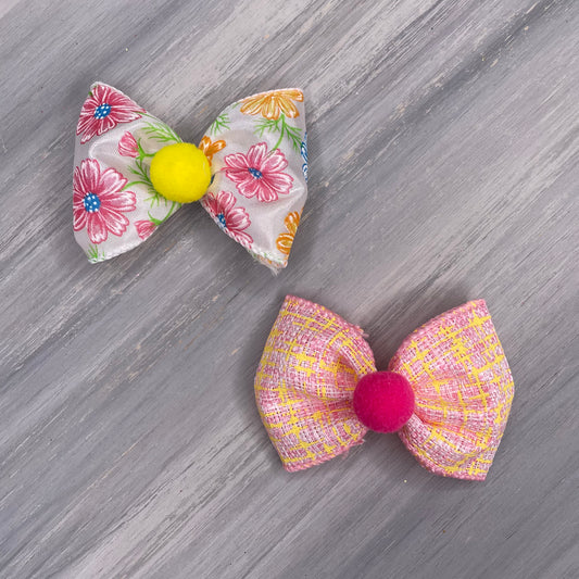 Pink Meadows - Over the Top - 8 Large Bows