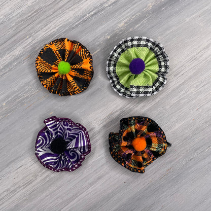 Beetle Halloween - Tiny Tedi Bows - 24 Tiny Bows