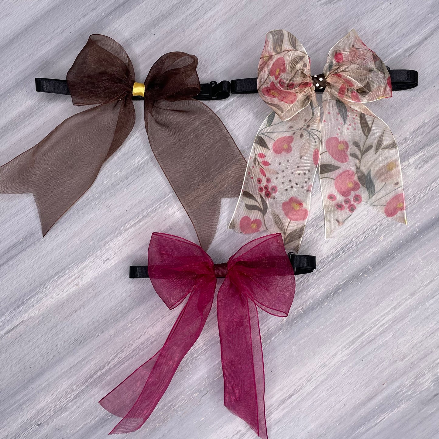 Autumn Meadows- Beautiful Belle - 3 Large Ties