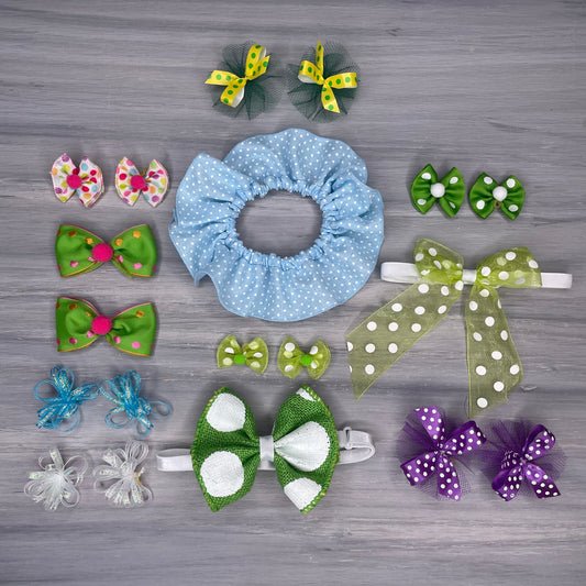 Polka Dot Fun Collection - Medium - 19 Piece Assortment