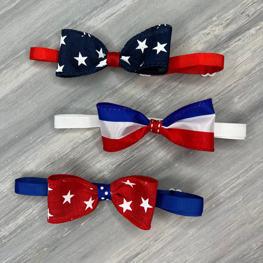 Stars and Stripes - 8 Adjustable Bowtie Neckwear