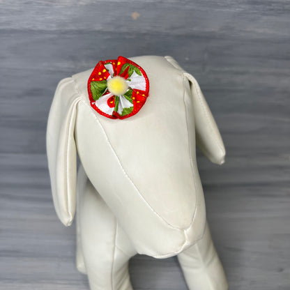 Strawberry Fields - Tiny Tedi Bows - 24 Tiny Bows