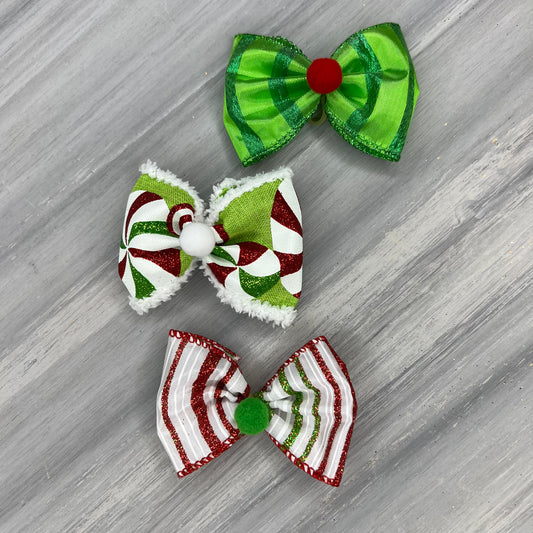 Candy Cane Lane - Over The Top - 12 Large Bows