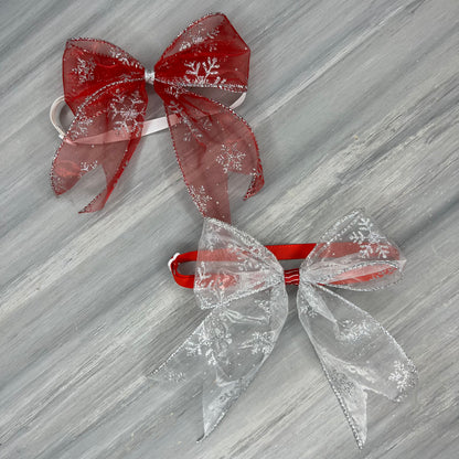 Winter Snow - Beautiful Belle - 4 Large Ties