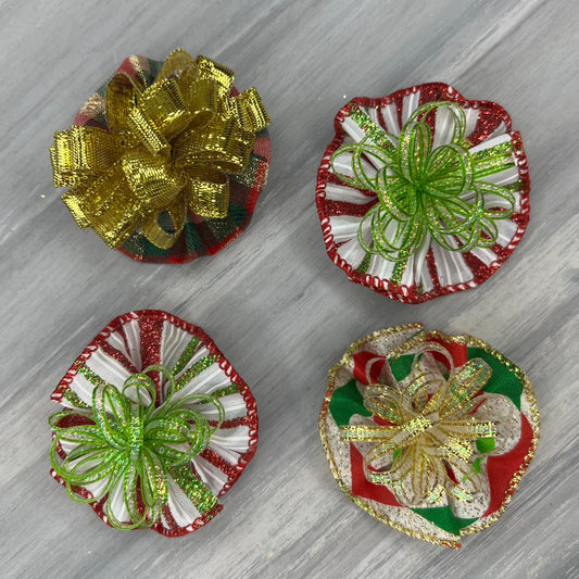 Christmas - Tedi Bow - 12 Medium Bows