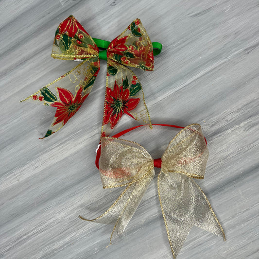 Poinsettia - Beautiful Belle - 4 Large Ties