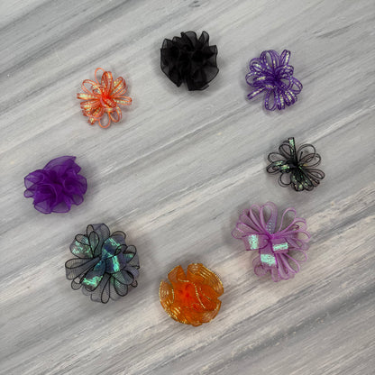 Halloween - Pixie and Puff Collection - 24 Medium Bows