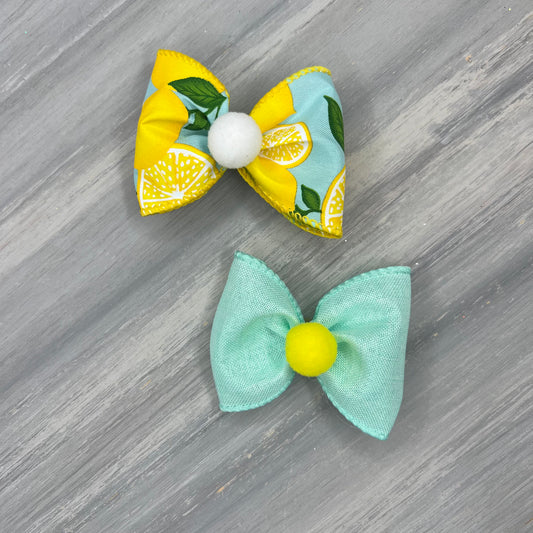 Lucky Lemons - Over the Top - 8 Large Bows