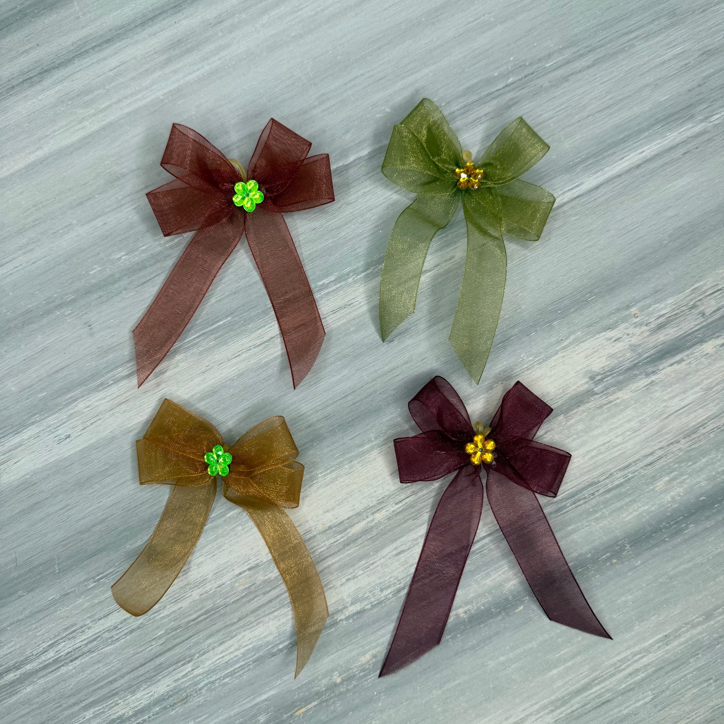 Fall - Lacy Sunday Best - 12 Medium Bows