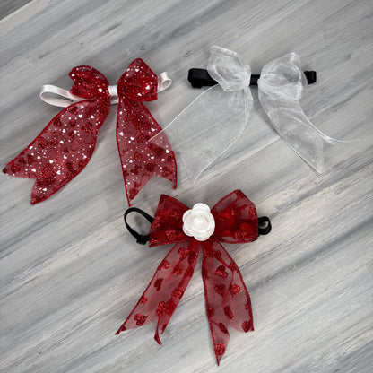 Valentine Rose - Beautiful Belle - 3 Large Ties