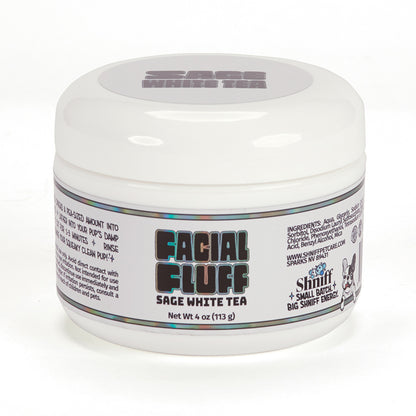 Shniff Facial Fluff Sage White Tea 4 oz
