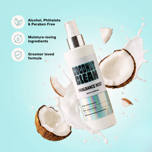 Shniff Fragrance Mist Coconut Clean 8oz