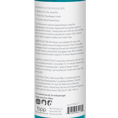 Top Performance Oatmeal Dog Grooming Shampoo 17 oz