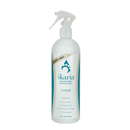 ikaria Dog Grooming Quick Dry Finishing Spray 16 oz