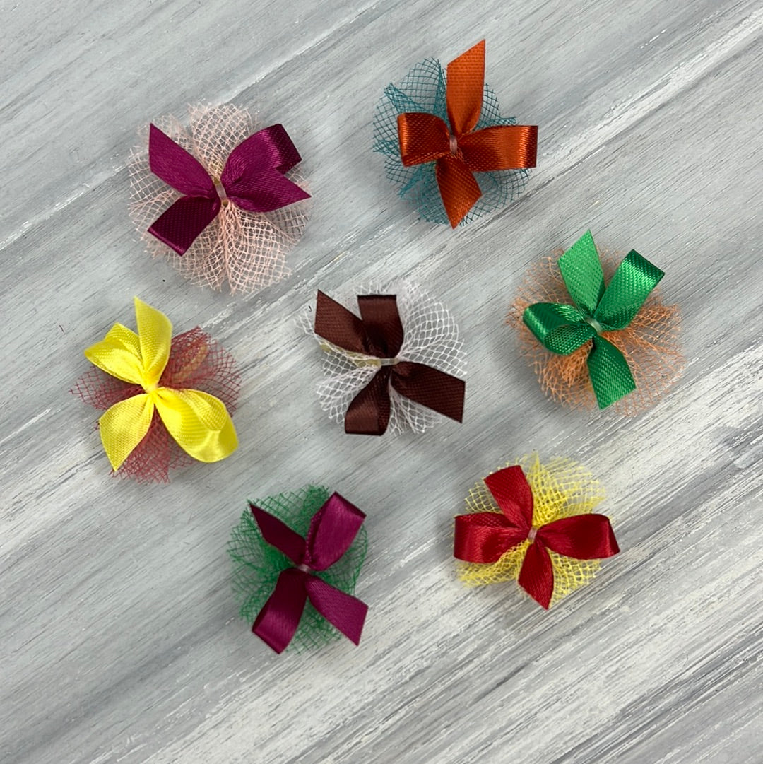 Petite Fall Collection - 50 Tiny Bows