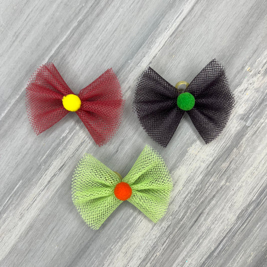 Fall - Top Knot - 24 Medium Bows