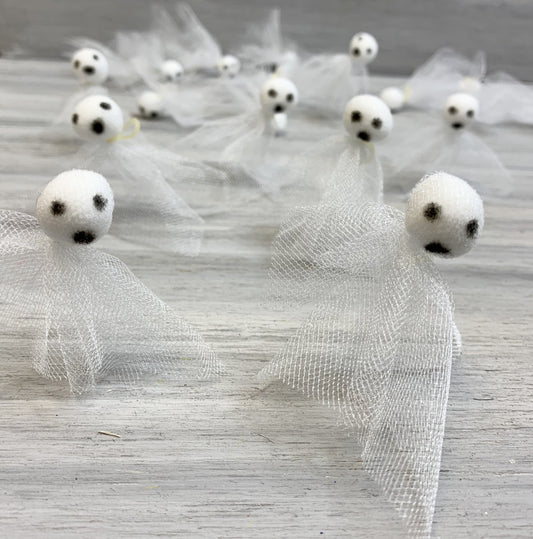 Boo! Ghostly Cute Bows - 12 Bows