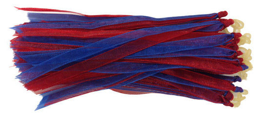 Fascinators - Red and Blue