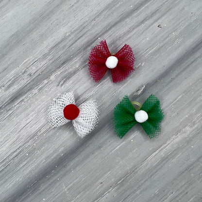 Christmas - Itsy Bitsy - 24 Tiny Bows
