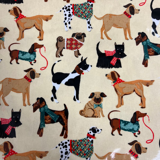Grooming or Bathing Apron - Hound Dogs