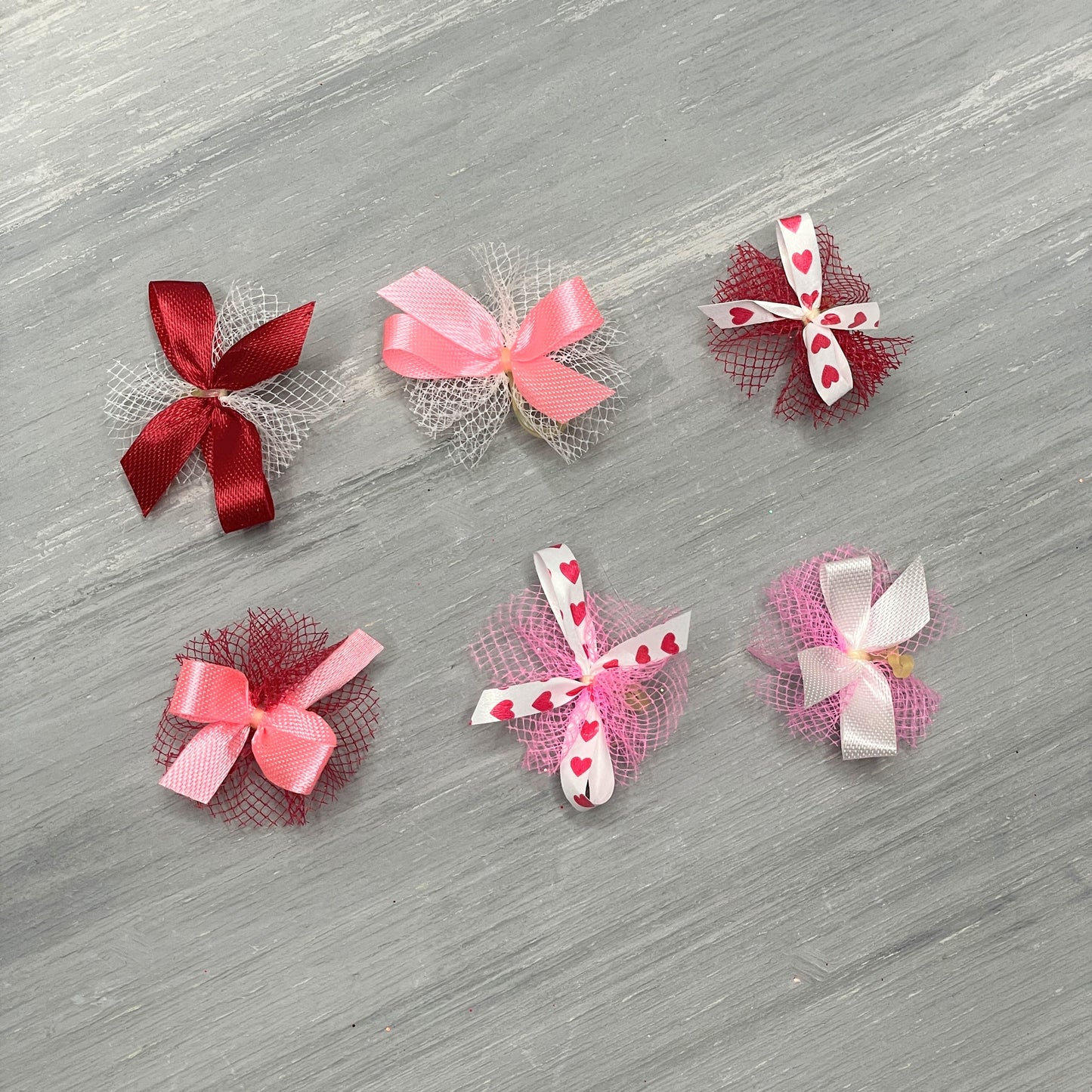 Petite Valentine Collection - 50 Small Bows