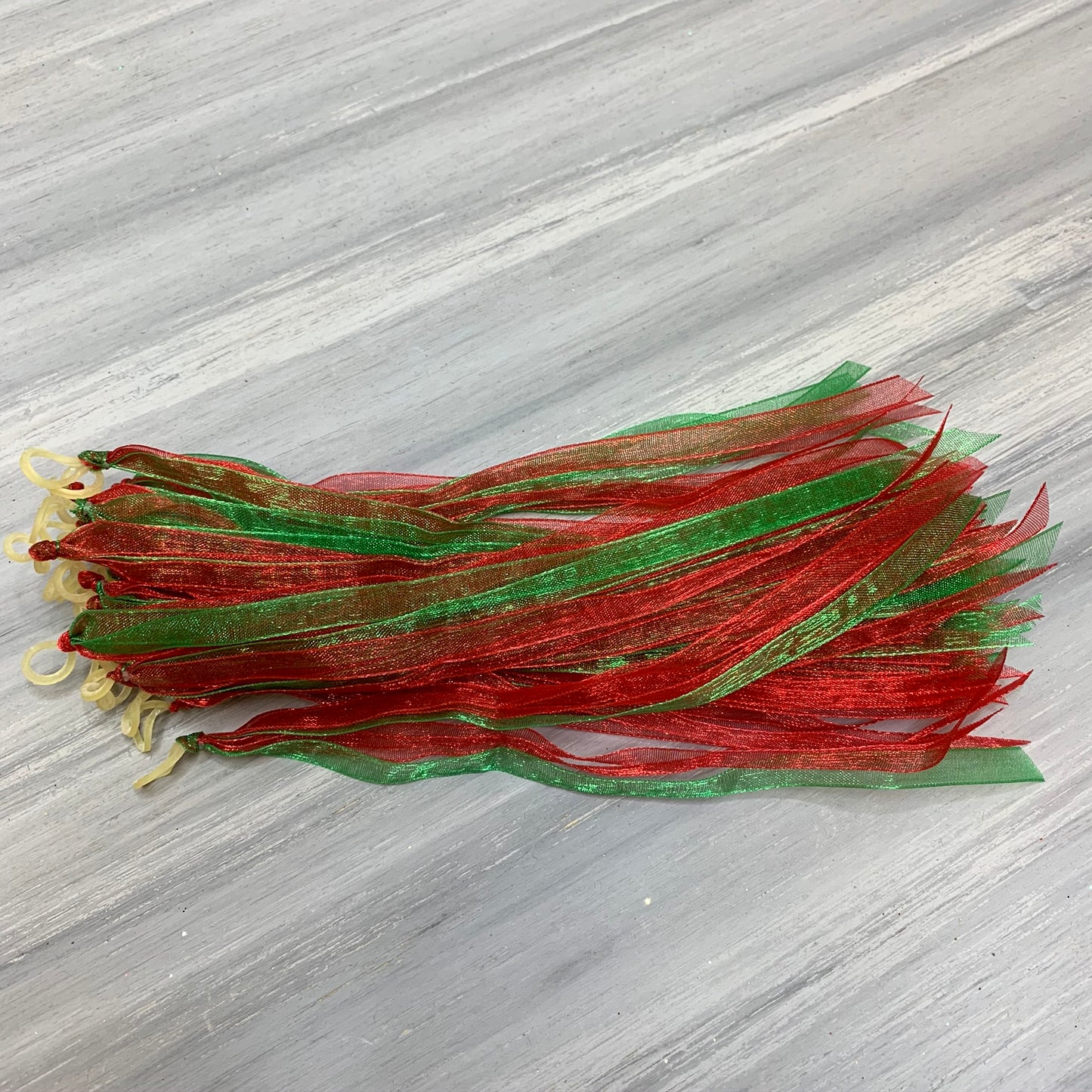 Fascinators - Red and Green