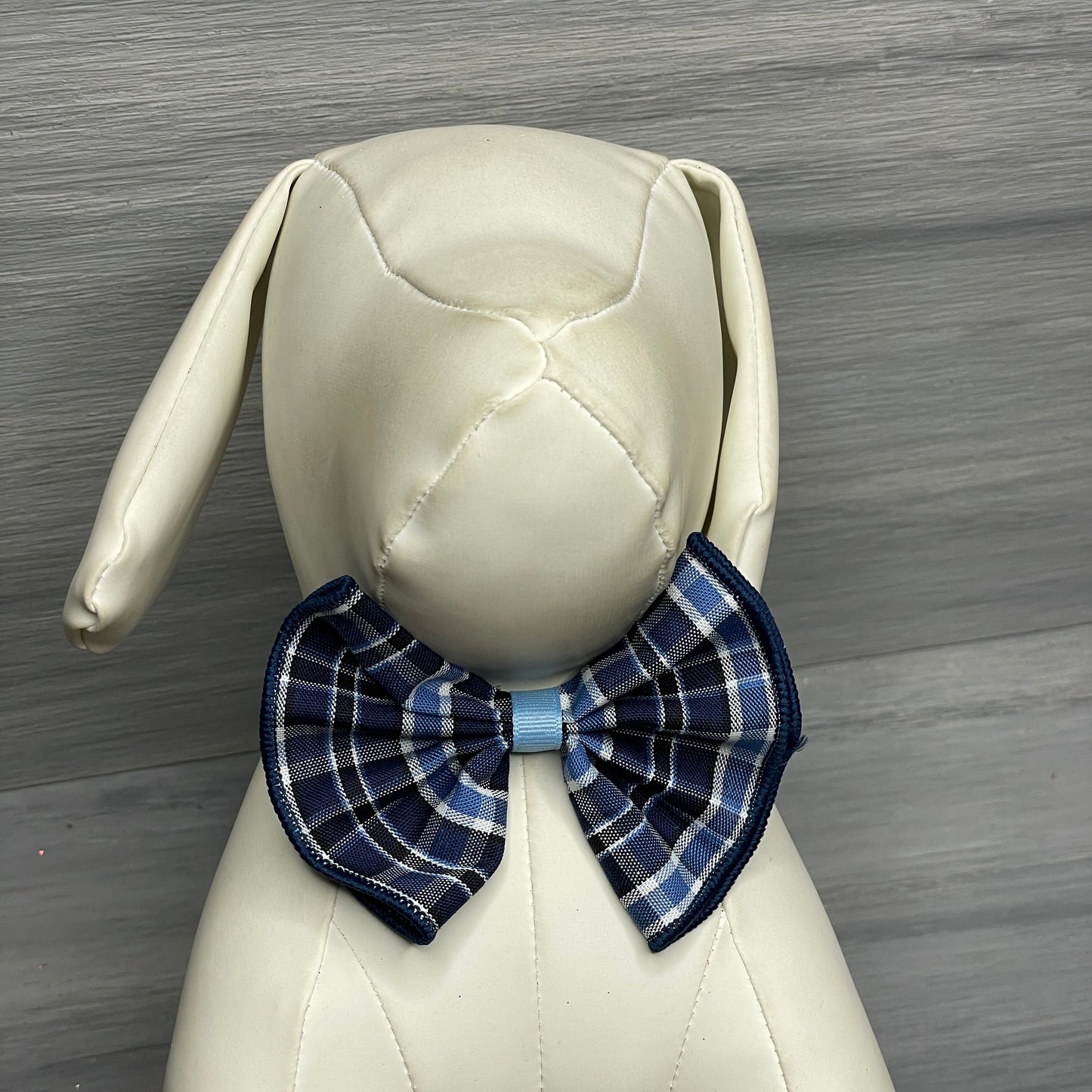 Preppy Plaid  - Jumbo Bow Tie - 3 Large Neckties
